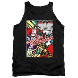 Transformers Comic Poster - Men's Tank Top Men's Tank Transformers   