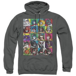 Transformers Transformer Squares - Pullover Hoodie Pullover Hoodie Transformers   
