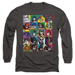Transformers Transformer Squares - Men's Long Sleeve T-Shirt Men's Long Sleeve T-Shirt Transformers   