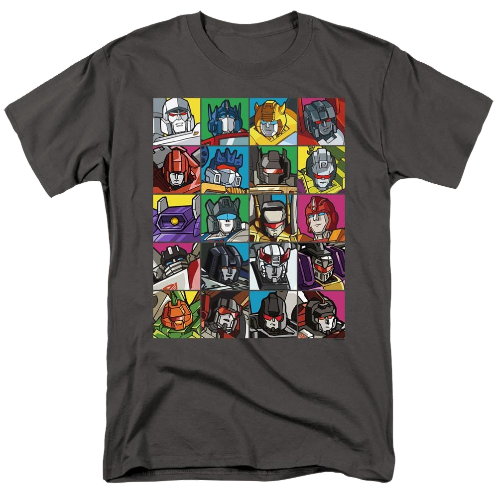 Transformers Transformer Squares - Men's Regular Fit T-Shirt Men's Regular Fit T-Shirt Transformers   