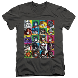 Transformers Transformer Squares - Men's V-Neck T-Shirt Men's V-Neck T-Shirt Transformers   