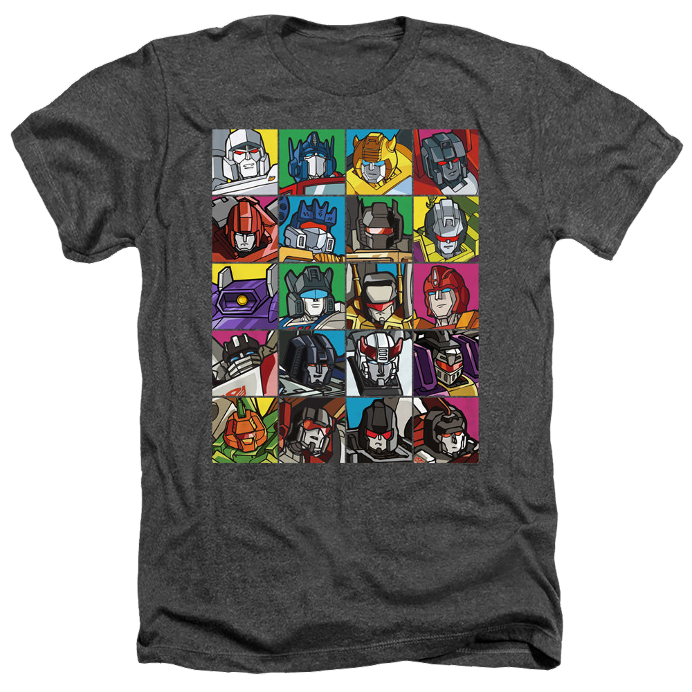 Transformers Transformer Squares - Men's Heather T-Shirt Men's Heather T-Shirt Transformers   
