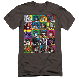 Transformers Transformer Squares - Men's Premium Slim Fit T-Shirt Men's Premium Slim Fit T-Shirt Transformers   