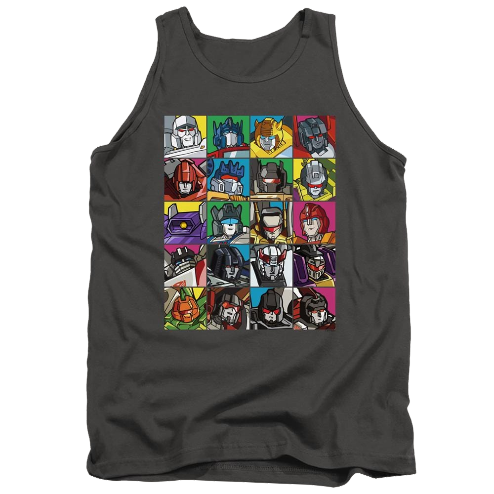 Transformers Transformer Squares - Men's Tank Top Men's Tank Transformers   