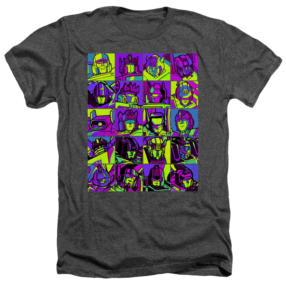 Transformers Transformer Squares - Men's Heather T-Shirt Men's Heather T-Shirt Transformers   