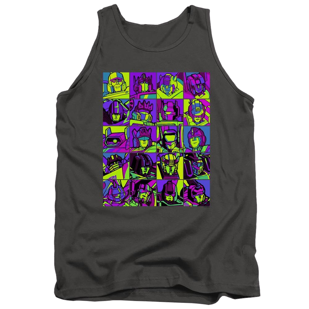 Transformers Transformer Squares - Men's Tank Top Men's Tank Transformers   