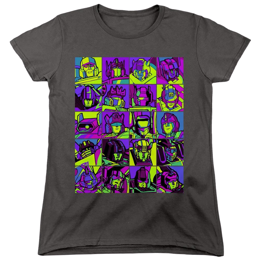 Transformers Transformer Squares - Women's T-Shirt Women's T-Shirt Transformers   