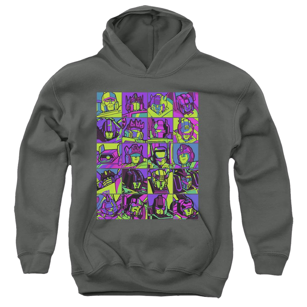 Transformers Transformer Squares - Youth Hoodie Youth Hoodie (Ages 8-12) Transformers   