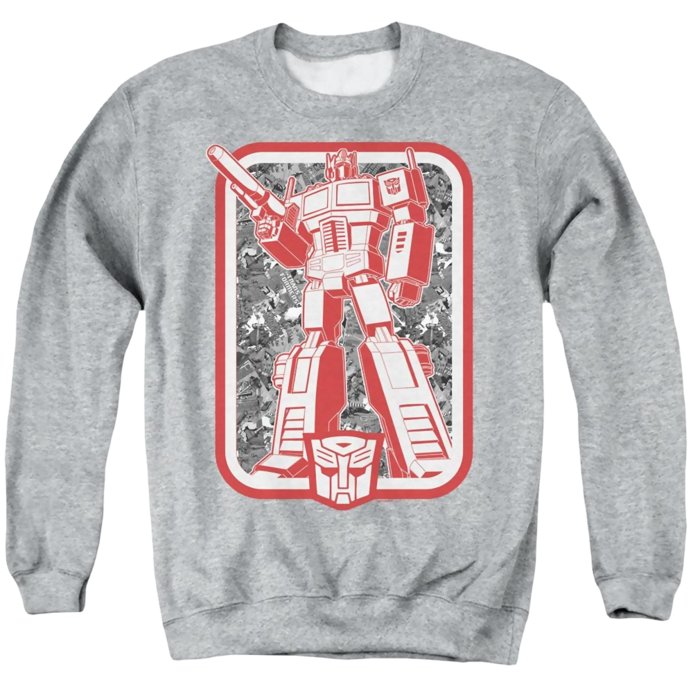 Transformers Autobot - Men's Crewneck Sweatshirt Men's Crewneck Sweatshirt Transformers   