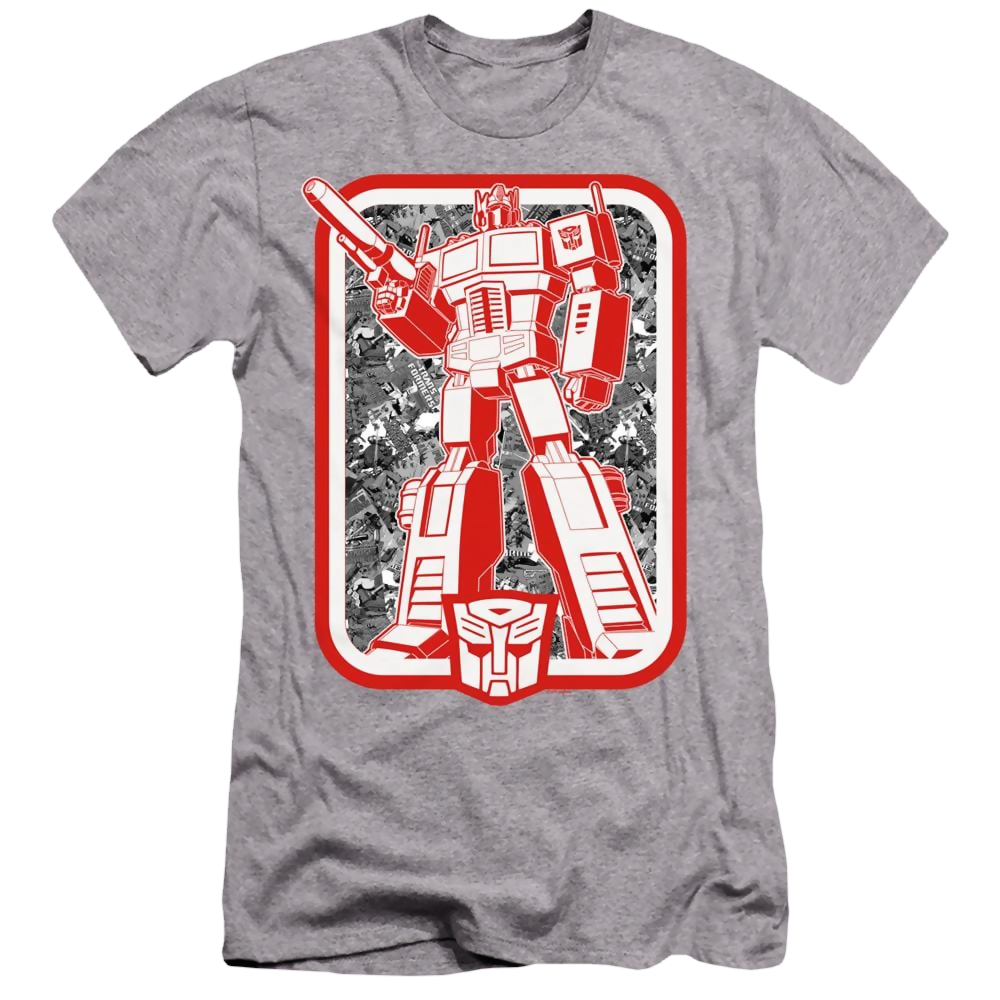 Transformers Autobot - Men's Premium Slim Fit T-Shirt Men's Premium Slim Fit T-Shirt Transformers   