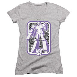 Transformers Decepticon - Juniors V-Neck T-Shirt Juniors V-Neck T-Shirt Transformers   