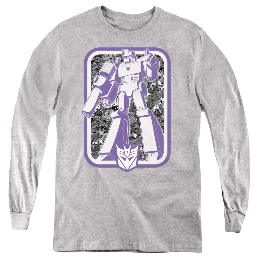 Transformers Decepticon - Youth Long Sleeve T-Shirt Youth Long Sleeve T-Shirt Transformers   