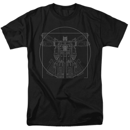 Transformers Vitruvian Optimus - Men's Regular Fit T-Shirt Men's Regular Fit T-Shirt Transformers   