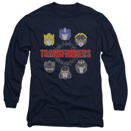 Transformers Robo Halo - Men's Long Sleeve T-Shirt Men's Long Sleeve T-Shirt Transformers   
