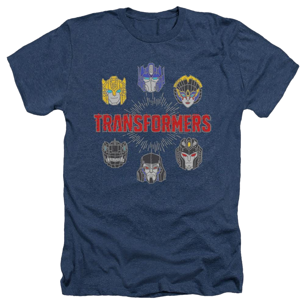 Transformers Robo Halo - Men's Heather T-Shirt Men's Heather T-Shirt Transformers   