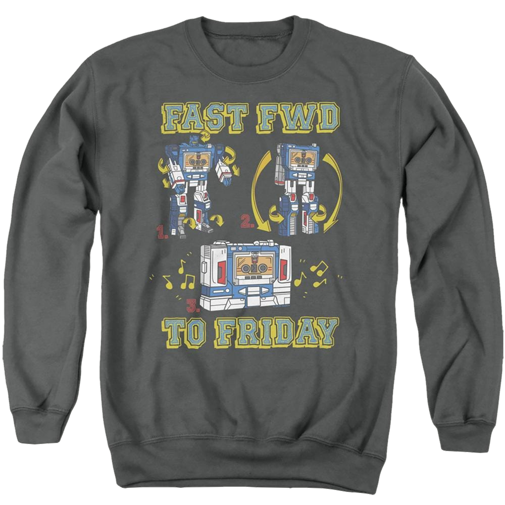 Transformers Forward Friday - Men's Crewneck Sweatshirt - Men's Crewneck Sweatshirt Men's Crewneck Sweatshirt Transformers   