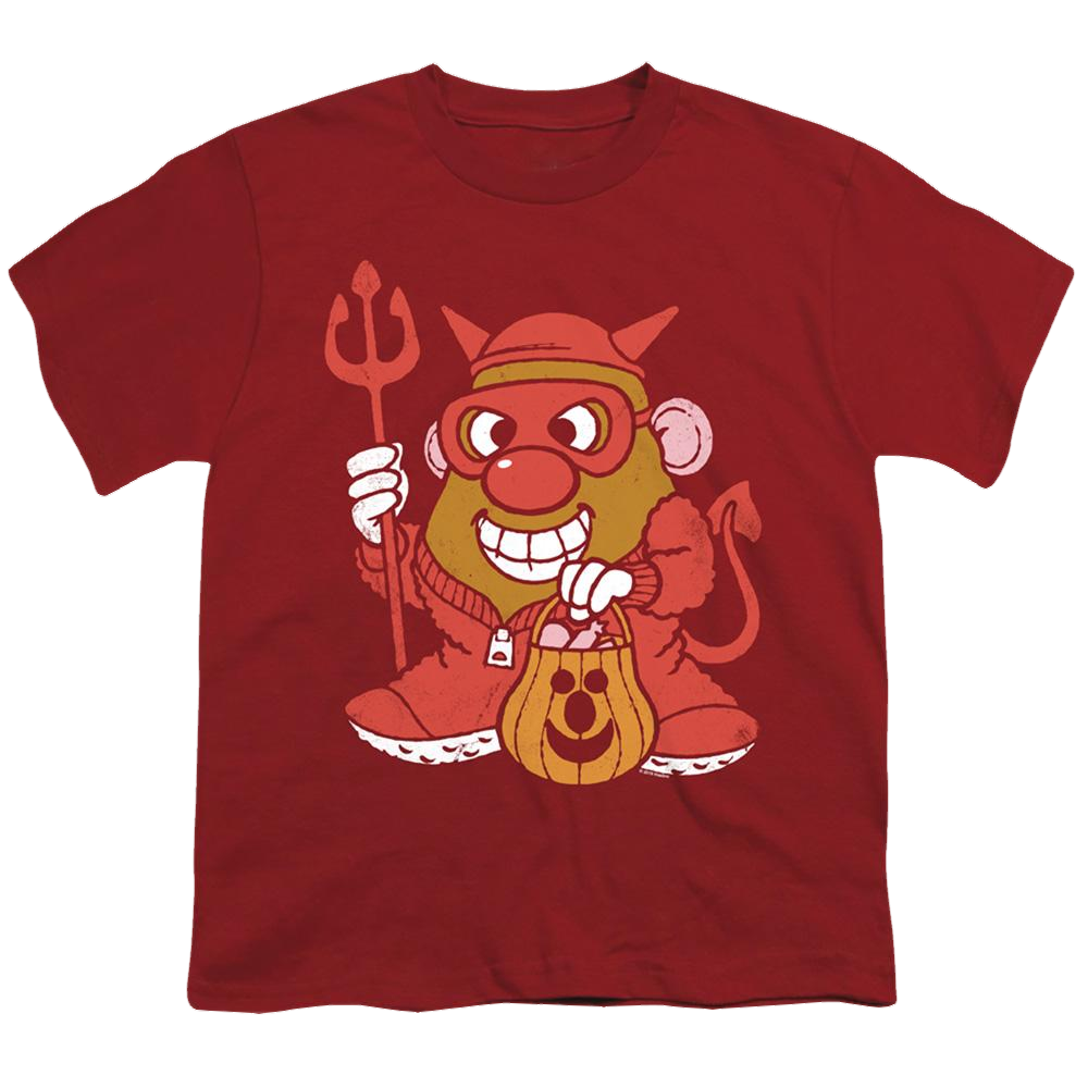 Mr Potato Head Deviled Spud - Youth T-Shirt Youth T-Shirt (Ages 8-12) Mr Potato Head   