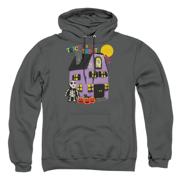 Charcoal pullover hoodie with Play-doh Trick Or Treat graphic