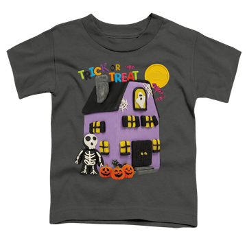 Charcoal toddler t-shirt with Play-doh Trick Or Treat graphic