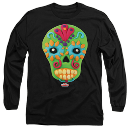 Play-doh Sugar Skull - Men's Long Sleeve T-Shirt Men's Long Sleeve T-Shirt Play-doh   