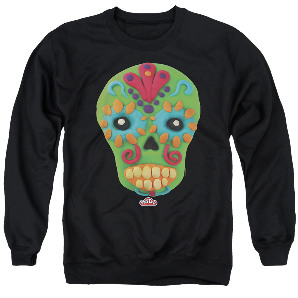 Play-doh Sugar Skull - Men's Crewneck Sweatshirt Men's Crewneck Sweatshirt Play-doh   