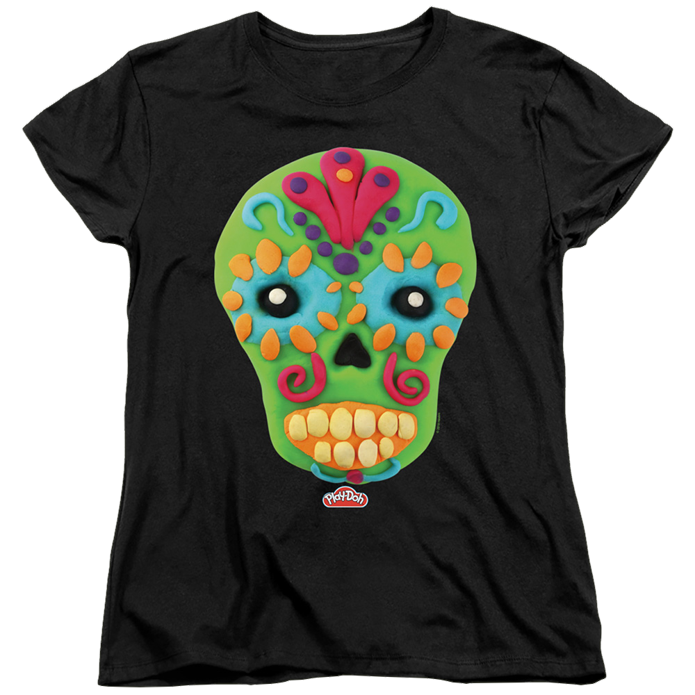 Play-doh Sugar Skull - Women's T-Shirt Women's T-Shirt Play-doh   