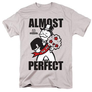 Monopoly Almost Perfect - Men's Regular Fit T-Shirt Men's Regular Fit T-Shirt Monopoly   