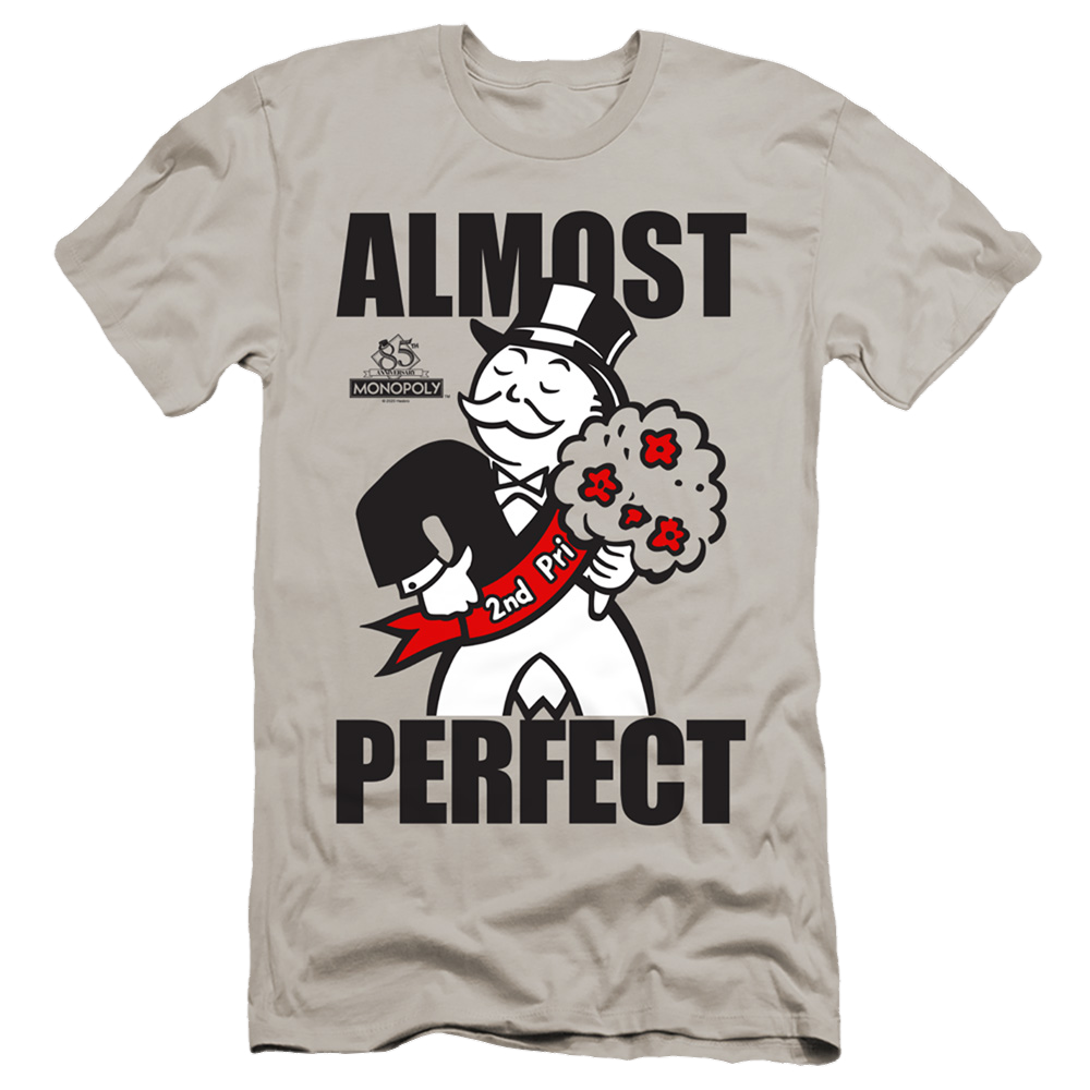 Monopoly Almost Perfect - Men's Premium Slim Fit T-Shirt Men's Premium Slim Fit T-Shirt Monopoly   