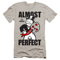 Monopoly Almost Perfect - Men's Premium Slim Fit T-Shirt Men's Premium Slim Fit T-Shirt Monopoly   