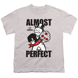 Monopoly Almost Perfect - Youth T-Shirt Youth T-Shirt (Ages 8-12) Monopoly   