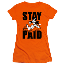 Hasbro Stay Paid - Juniors T-Shirt Juniors T-Shirt Monopoly   