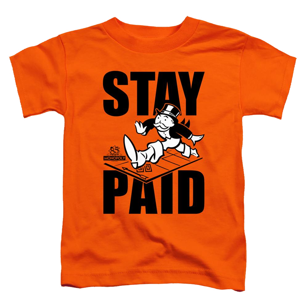 Monopoly Stay Paid - Toddler T-Shirt Toddler T-Shirt Monopoly   