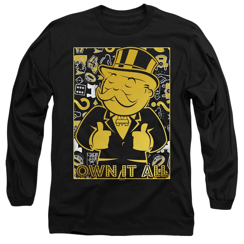 Monopoly Own It All - Men's Long Sleeve T-Shirt Men's Long Sleeve T-Shirt Monopoly   