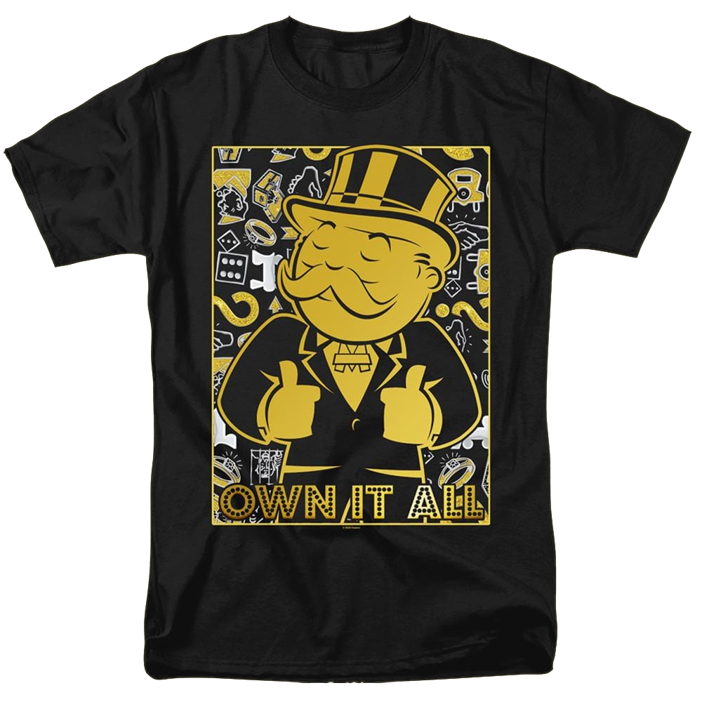 Monopoly Own It All - Men's Regular Fit T-Shirt Men's Regular Fit T-Shirt Monopoly   