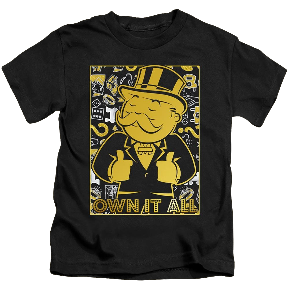 Monopoly Own It All - Kid's T-Shirt Kid's T-Shirt (Ages 4-7) Monopoly   