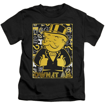 Monopoly Own It All - Kid's T-Shirt Kid's T-Shirt (Ages 4-7) Monopoly   