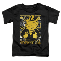 Monopoly Own It All - Toddler T-Shirt Toddler T-Shirt Monopoly   