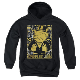 Monopoly Own It All - Youth Hoodie Youth Hoodie (Ages 8-12) Monopoly   