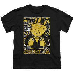 Monopoly Own It All - Youth T-Shirt Youth T-Shirt (Ages 8-12) Monopoly   