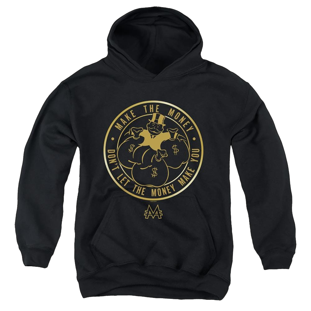 Monopoly Make The Money - Youth Hoodie Youth Hoodie (Ages 8-12) Monopoly   