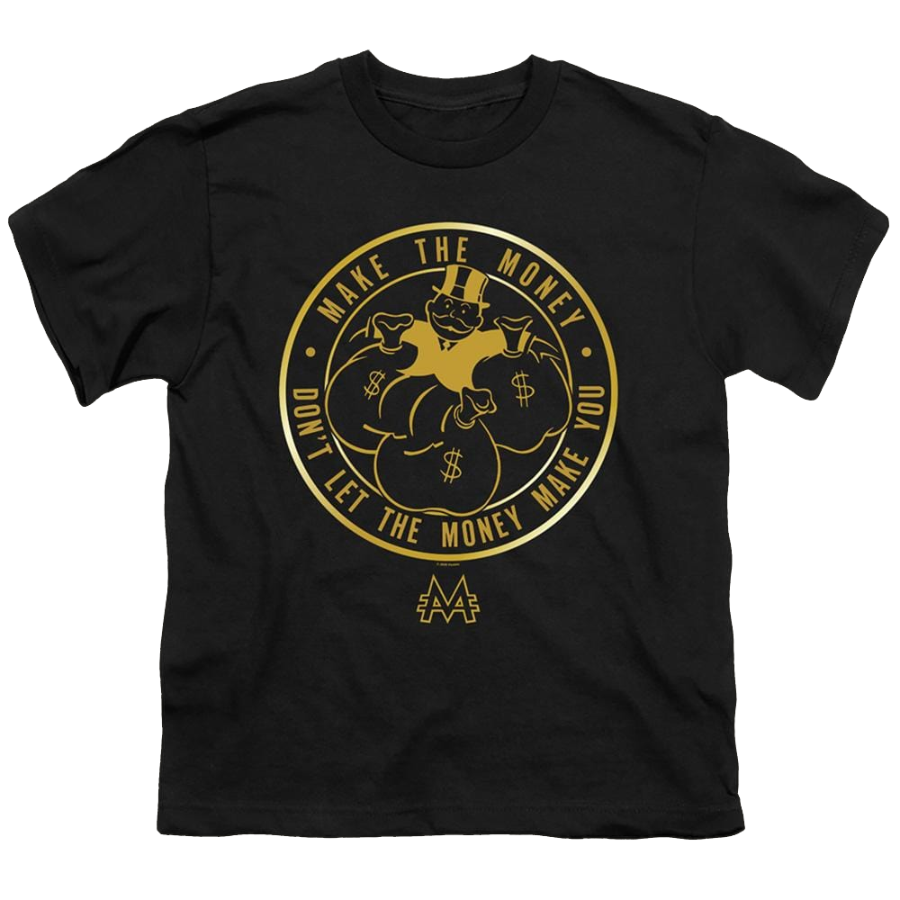 Monopoly Make The Money - Youth T-Shirt Youth T-Shirt (Ages 8-12) Monopoly   