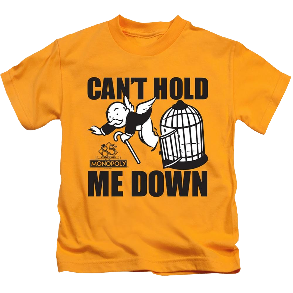 Monopoly Cant Hold Me Down - Kid's T-Shirt Kid's T-Shirt (Ages 4-7) Monopoly   