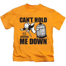 Monopoly Cant Hold Me Down - Kid's T-Shirt Kid's T-Shirt (Ages 4-7) Monopoly   