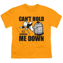 Monopoly Cant Hold Me Down - Youth T-Shirt Youth T-Shirt (Ages 8-12) Monopoly   