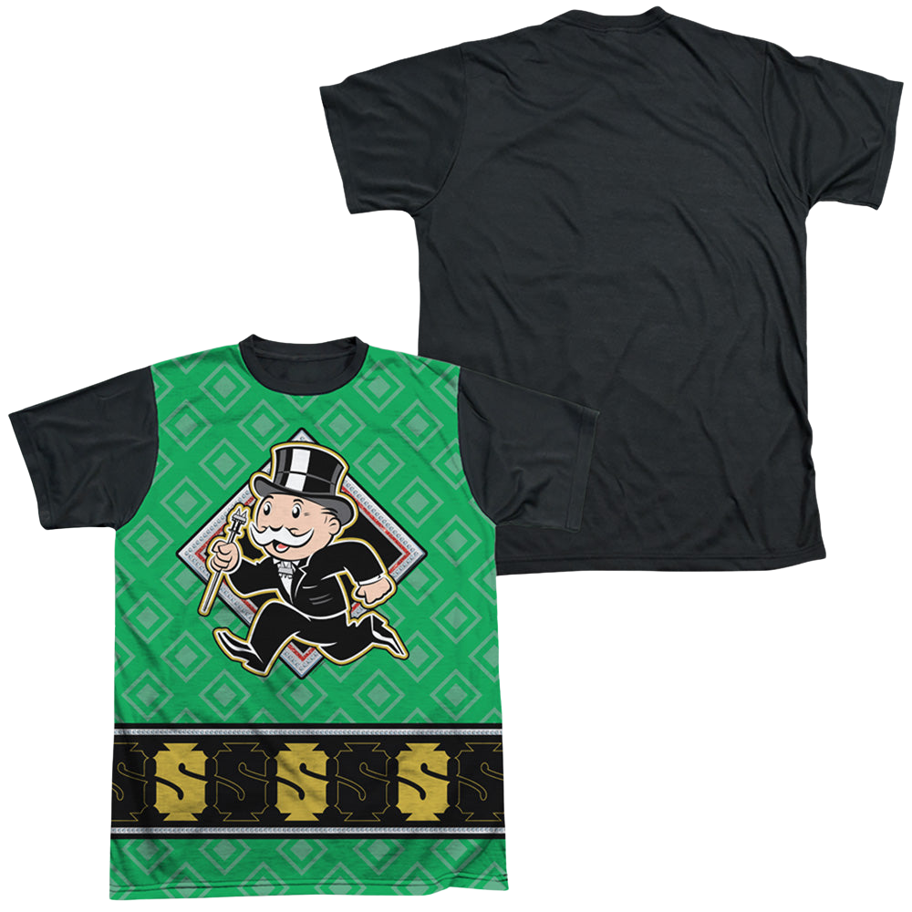 Hasbro Monopoly Jersey - Men's Black Back T-Shirt Men's Black Back T-Shirt Monopoly   