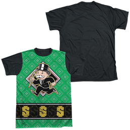 Hasbro Monopoly Jersey - Men's Black Back T-Shirt Men's Black Back T-Shirt Monopoly   