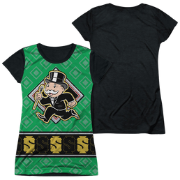 Hasbro Monopoly Jersey - Juniors Black Back T-Shirt Juniors Black Back T-Shirt Monopoly   