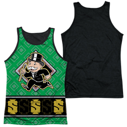 Hasbro Monopoly Jersey - Men's Black Back Tank Top Men's Black Back Tank Monopoly   