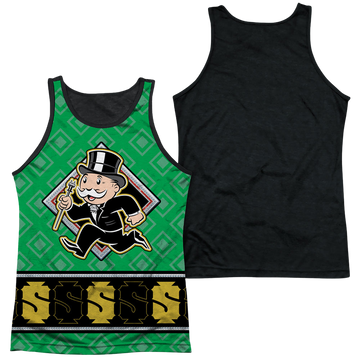 Hasbro Monopoly Jersey men's black back tank