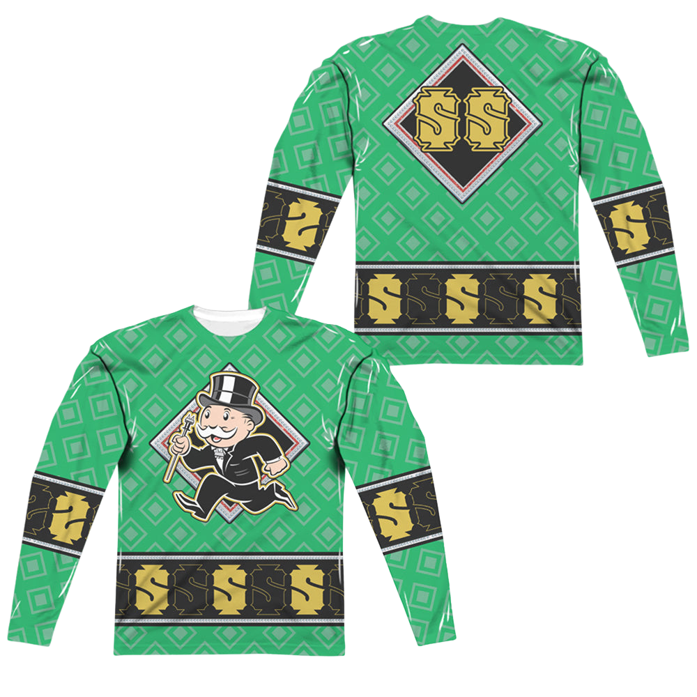 Hasbro Monopoly Jersey (Front/Back Print) - Men's All-Over Print Long Sleeve Men's All-Over Print Long Sleeve Monopoly   